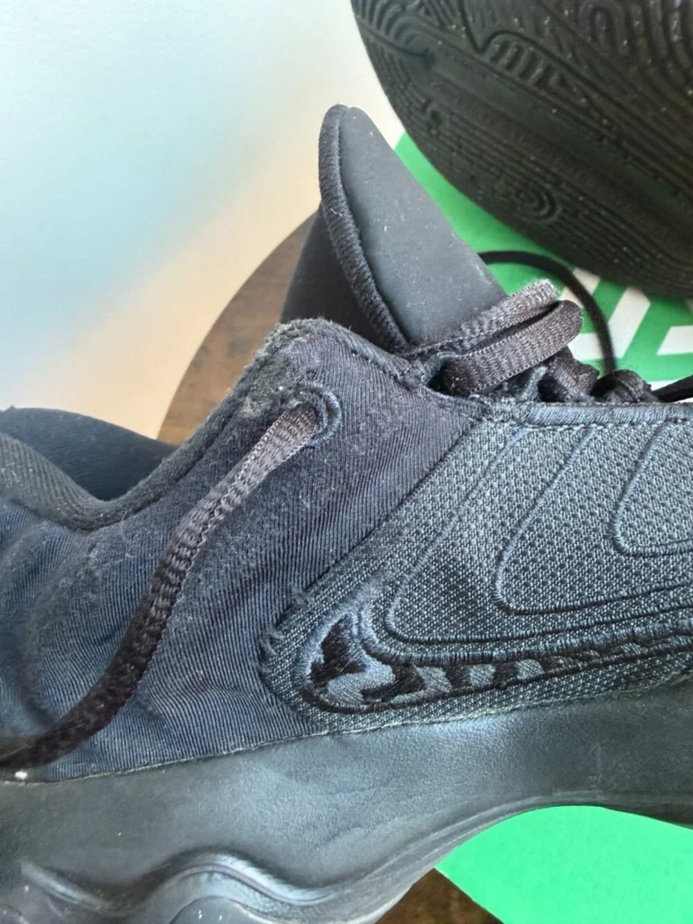 Nike Giannis Immortality 4 Triple Black Basketball Shoes Men’s 8
